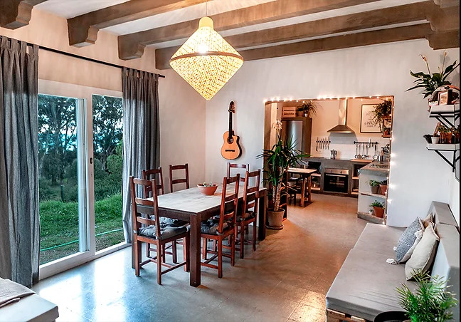 salon cocina The Wild House